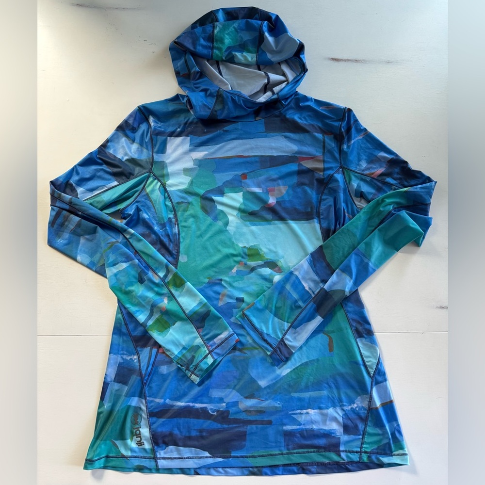 Janji Women’s Sunchaser 50 Hooded Sun Shirt Small